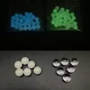 6mm 8mm Quartz Terp Dab Pearls Infoga Lysande Grön Klar Blå Ljus Blå Kvarts Pärlor För Platt Top Quartz Banger Nails Glass Bongs