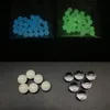 6mm 8mm Quartz Terp Dab Pearls Insert Luminous Green Clear Blue Light Blue Quartz Pearls For Flat Top Quartz Banger Nails Glass Bongs