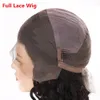 Deep Wave 360 Full Lace Frontal Wigs Pre Plucked Human Hair Wigs for Black Women 130% Density Full Lace Human Hair Wigs HCDIVA