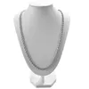 16-30 pouces 2 MM 925 argent sterling corde torsadée collier de chaîne pour femmes hommes mode bijoux à bricoler soi-même en vrac