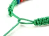 Pcs Colorful Wholesale Wood Beads Braid Handmade Friendship Bracelets For Women Men Children Charm Bangle Jewelry Adjustable