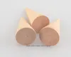 10pcslot Handmade Wooden Cone Rings Display Stand Ring Holder Ring Showcase Wood Jewelry Display Props6313521