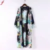 impressão floral kimonos