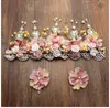 2018 Tanie Bling Bling Set Crowns Naszyjnik Kolczyki Stop Crystal Cekinowe Biżuteria Bridal Akcesoria Ślubne Tiaras Headpieces Włosy