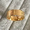 Anillo de moda de 8mm para enamorarse, color dorado, acero titanio 316L, anillos de boda para amantes de los latidos del corazón, joyería para mujeres y niñas