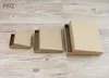 20pcslot Kraft Paper Presentkartonger för förpackning Vita kartonger Svart presentförpackning med lid6860669