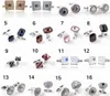 20 teile/los Männer Schmuck Manschettenknöpfe Für Männer Hemd Diamant Kristall Zubehör Mode Metall Diamant Manschettenknöpfe