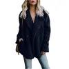 K-Coat 가짜 랑 스스 워드 대형 재킷 코트 겨울 따뜻한 털이 자켓 여성 가을 ​​겉옷 플러스 사이즈 모피 재킷 Overcoat S18101204