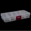 Plastic Tool Box Case 10 cells Jewelry Rings Craft Organizer Storage Beads tiny stuff Compartments Containers Makeup Box