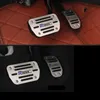 R DESIGN Car Footrest Accelerator/Brake Pedal Cover Set for Volvo XC60 S60 S60L V60 S80 S80L No Drilling Car Accessories