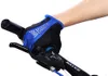 ムーク・ハーフフィンガー自転車手袋ウェアラブルとマイクロファイバーPUのマウンテンサイクリングのための汗吸収、手を守る