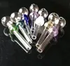 Gourde Forme Verre Narguilés Brûleur En Gros Bongs Tuyaux Tuyaux D'eau Accessoires Pour Fumer Livraison Aléatoire De Couleurs