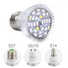 20 pcs LED Crescer Light Spectrum LED Lâmpada de Planta 28W E27 GU10 E14 AC85-265V 28leds Indoor Estufa Hidroponia Crescer