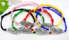 50pcs/lot Feather Charms String Lucky Red Cord Adjustable Bracelets HOT new