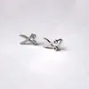 Everfast 10Pair/Lot Funny Sheears Earring 미니멀리즘 작은 가위 스테인레스 스틸 귀걸이 스터드 여성을위한 패션 이어 보석 T113