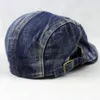 Heren Denim Beret Retro Casual Summer Hat Forwit Paited Cap Hat