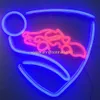 Billig LED Flex Portable Custom Neon Lighting Sign Rocket League -logotyp Big Neon Glow Lamp Tube Sign Strip för Rooms302T