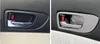 Alta qualidade ABS cromo 4pcs quadro de carro porta interna alça decoração cover + 4pcs tigela maçaneta da porta interna para Mazda6 2003-2013