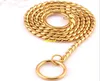 Chaîne serpent en métal réglable de haute qualité, 50 pièces/lot, collier pour chien et chat, 2 couleurs, 6 tailles