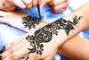 3pclots femmes maquillage sexy noire au tatouage de pâte de pâte de pâte imperméable mehndi tatouage de tatouage de henné pour pochoir de peinture corporelle7697801