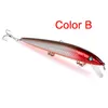 Hot Fly Fishing ABS Plastikowy Minnow Wobler Isca Artificial Lure 12cm 13.8g Big gry Crankbaits