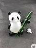 2018 Оптовая установка стеклянной panda, изготовленная на заказ стеклянная чаша bong для свободно перевозки.14mm