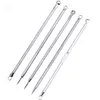 5 stks / set Gezicht Huidverzorging Roestvrij staal Blauwhap Slemish Acne Pimple Extractor Remover Kit Tool