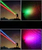 Mehrfarbige Laser-Kombi-Laserpointer-Taschenlampe in Blau und Grün, 5000 m, Geschenkauswahl 9712200