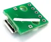 50 sztuk Mini Micro USB DIP DIP 2.54mm Złącze adapter Moduł panelu Moduł Moduł Female 5-Pin Pinboard 2.54mm Micro USB PCB TYP