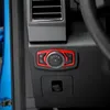 Car HeadLight Switch Button Trim ABS Decoration Cover For Ford F150 Car Interior Accessories278a
