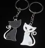 exquisite Schlüsselanhänger für Katzenliebhaber in Schwarz und Weiß