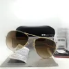 Top Qualität Glaslinse Pilot Vintage Brillen Männer Frauen Sonnenbrille UV400 Markendesign 58 MM 62 MM Unisex Spiegel Sonnenbrille Besser Ca8638006
