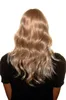 Parrucca da donna Bionda Mix Parrucca leggermente ondulata per capelli da 45 cm