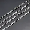 Lunghezza dei gioielli degli uomini freddi di modo della collana della catena di Figaro dell'acciaio inossidabile NK di prezzo basso all'ingrosso 4MM 50 55 60 70CM Trasporto libero