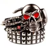 Full Rivet Belt Men Punk Rivets Belt Skull Love Kills Whole Spikes Rivets Skull Hand Hip Hop Show9605342