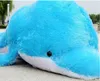 hot 30cm to 200cm Blue / Pink Dolphin cute plush toy doll soft pillow cushion Valentine'sGift