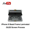 Molde de alumínio de Jiutu para o molde preciso da laminação da posição da tela OLED do molde da colagem do quadro da moldura do iPhone X