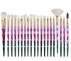 Make Up Borstes 20 PCS Mermaid Eye Shadow Brush Professional Make-Up Foundation Powder Blush DHL GRATIS