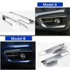 Chrome Styling Front Fog Light Decorative Frame for BMW 2 Serii Touring 218i Car Cover Catch Accessories