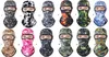 Fashion 14Colors Camouflage Headgear CS Full Face Mask Outdoor Sports Caps Bicycle Cycling Fishing Motorcycle Ski Balaclava Halloween Hats