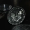 Образец бесплатной доставки, 2018 г. Статуя Свободы Щепки монеты + 1 унция Серебристый американский орел монеты