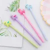 Kawaii Alpaca Gel Inkt Pen Snoep Kleur Leuke Cartoon Mooie Harige Schapen 0.38mm Zwart Schrijven Pennen School Kantoor student Kids Gift