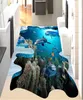 Samoprzylepna tapeta 3d podłogi podwodne tapety na sypialnia salon 3D podłoga