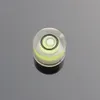 100 PiecesLotHACCURY Super Mini Spirit Level Bubble Circular bubble level size 855mm White Green Color3265861