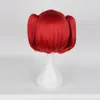 Gratis frakthalle-cosplay-peruk för kärlek Live Red Wig