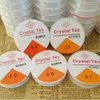 DIY Crystal Beading Stretch Cord Elastische Lijn Transparante Clear Kralen Draad Draad Sieraden Maken