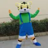 Tamaño adulto Mascota de Dibujos Animados Pequeño Tigre Brithday Partido Animal Tigre Aduana kit de mascota de lujo mascotte tema de disfraces carniva traje