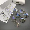 frame Optical Eyeglasses For Men and Women 2022 fashion Retro 2126 Style Anti-blue light lens plate Square Full Frame with box