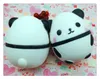 Neue Panda-Eier, Squishy Jumbo, süßer Panda, Kawaii, cremefarbener Duft, Kinderspielzeug, Puppe, Geschenk, lustige Sammlung, Stressabbau-Spielzeug, Hop-Requisiten