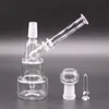 Commercio all'ingrosso Unique Hitman 5 pollici Bong di vetro Classic Brilliance Cake Dab Rigs Thick Birdcage Recycler Oil Rig Tubi d'acqua all'ingrosso Giunto 14mm